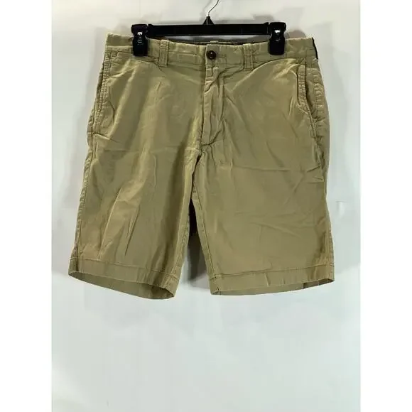 J. CREW Men's Tan Regular-Fit 10.5" Stretch Five-Pocket Chino Shorts SZ 31 - Picture 1 of 13